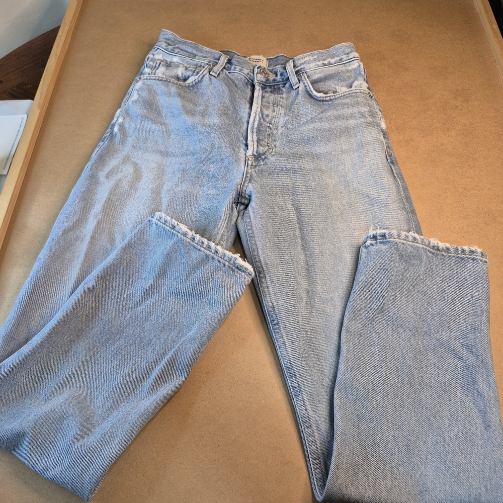 Citizens Of Humanity Light Wash Straight-Leg Jeans